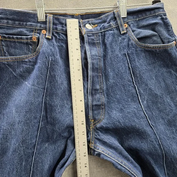 VINTAGE Levi's 501 XX Men Jeans 38X32 Blue Denim Original Fit Straight Y2K